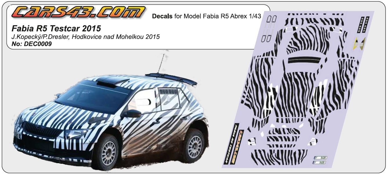 Test Car 2015 rally R5