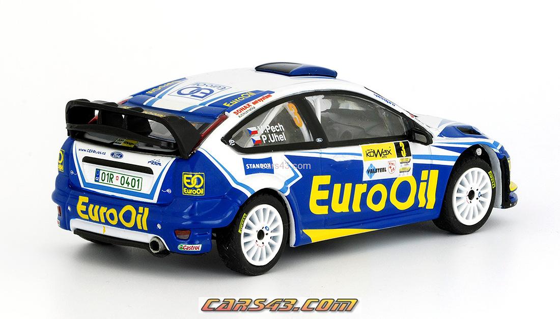 Ford Focus WRC Valašská Rally 2020 s originálním podpisem posádky
