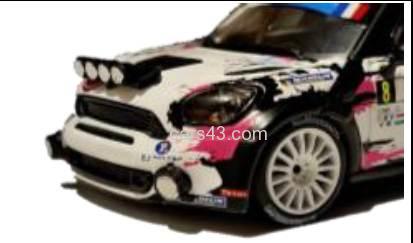 Světelná rampa MINI WRC/RRC/S2000 SET Bonnet + Corner