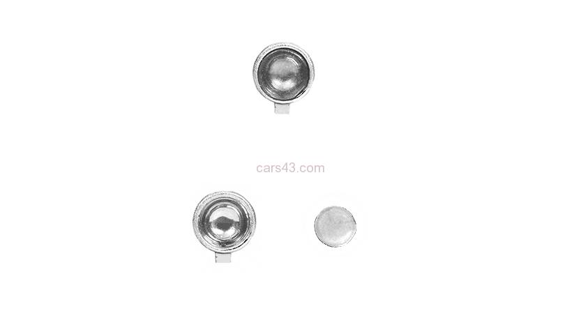 Sada přídavných světel  -  chromované - průměr 2,9 mm, čiré skla 