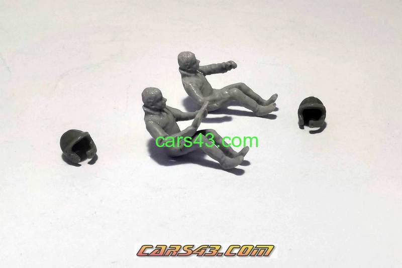 Figurky do interiéru modelů - pilot/copilot