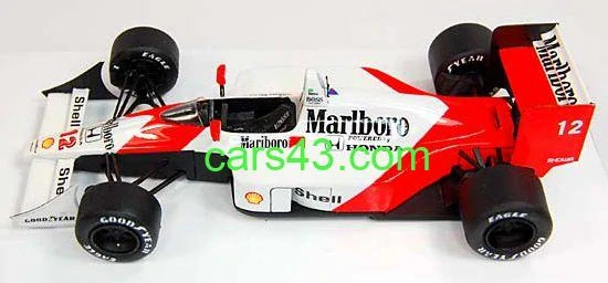ŠTÍTEK F1 McLaren MP4/4 Monaco GP 1988
