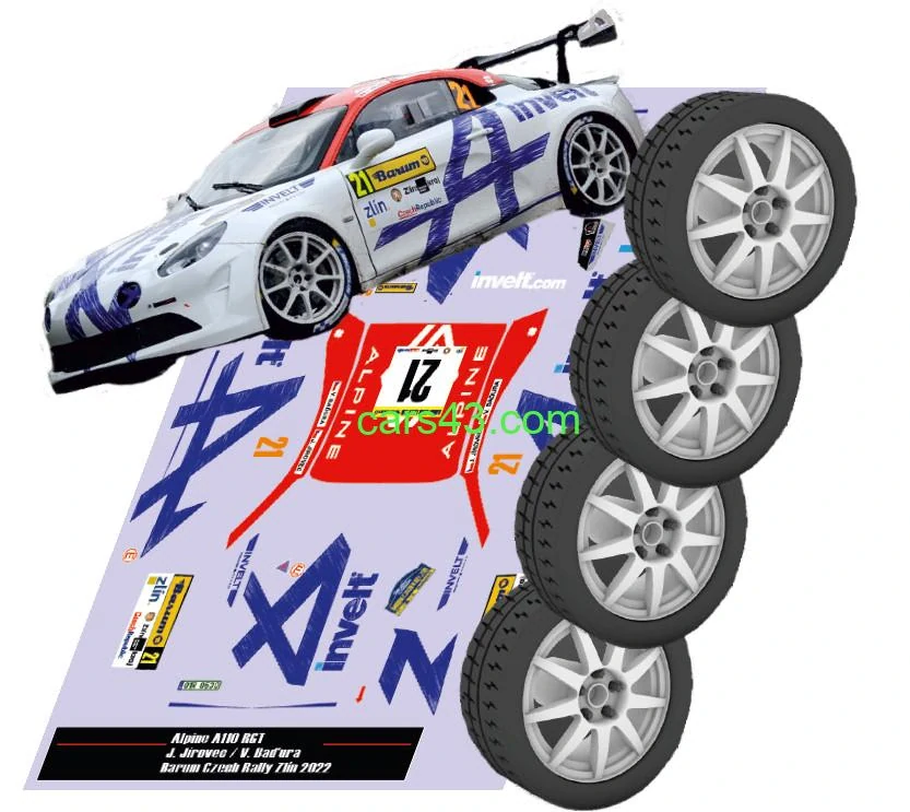 SET - Alpine A110 RGT Barum Rally 2022