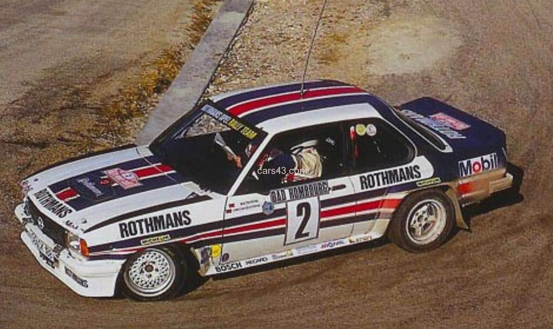 Ascona 400 Rallye Monte Carlo 1982