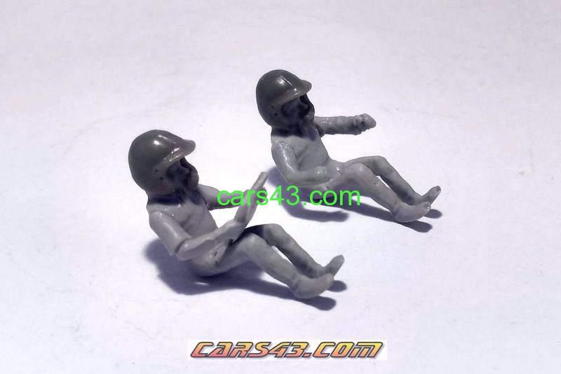 Figurky do interiéru modelů - pilot/copilot