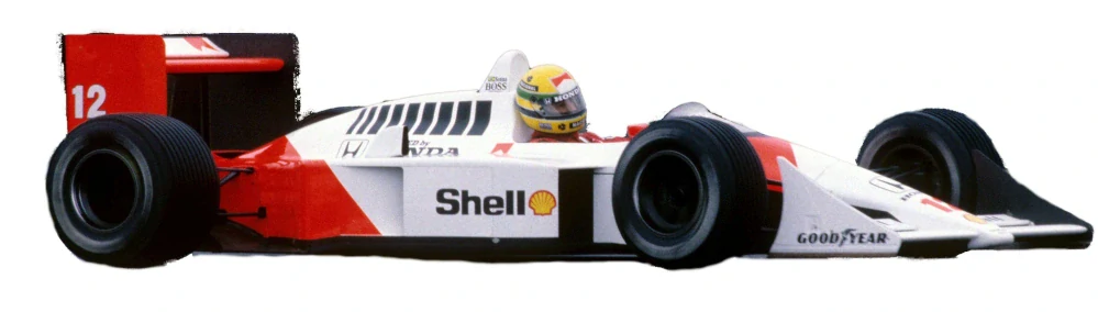 F1 McLaren MP4/4 British GP 1988