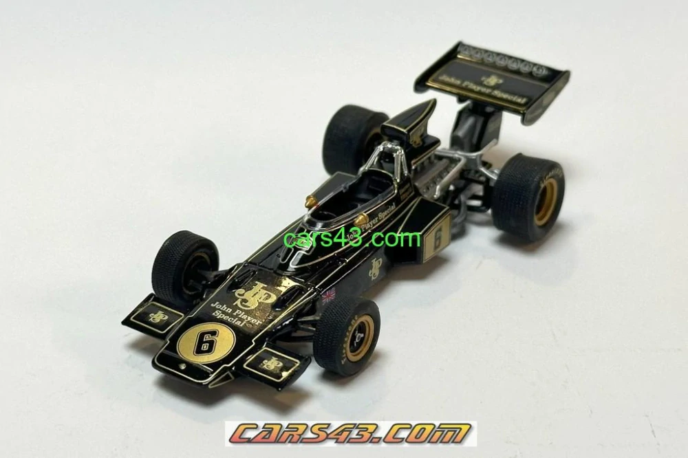 Doplňkový dekál tabákových reklam JPS Lotus 72D 1973