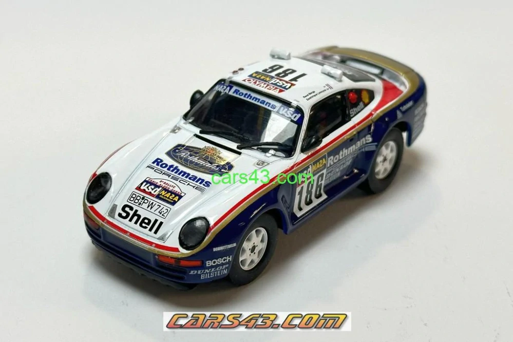 Doplňkový dekál Porsche Dakar 1986