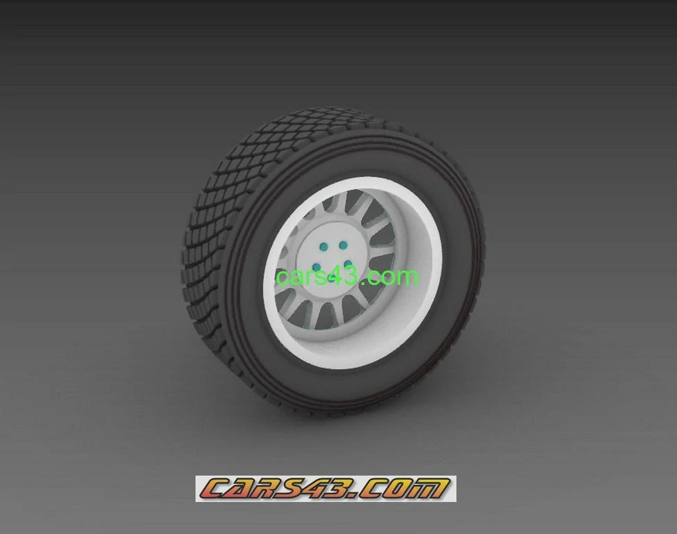 Sada 5 kompletních kol Gravel Octavia WRC evo 