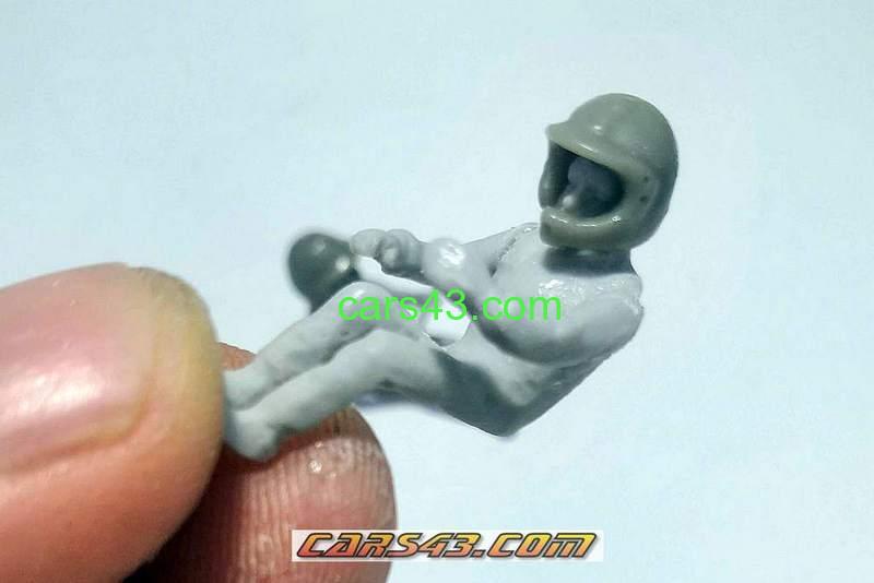Figurky do interiéru modelů - pilot/copilot
