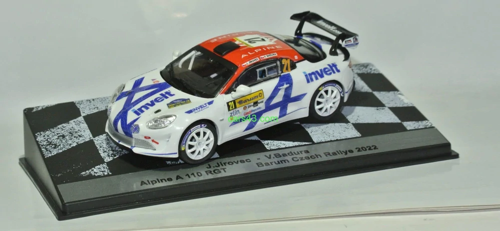 SET - Alpine A110 RGT Barum Rally 2022