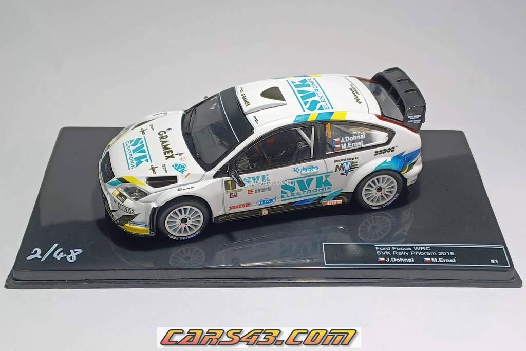 Ford Focus WRC Rally Příbram 2018 - Limitovaná série 48 kusů