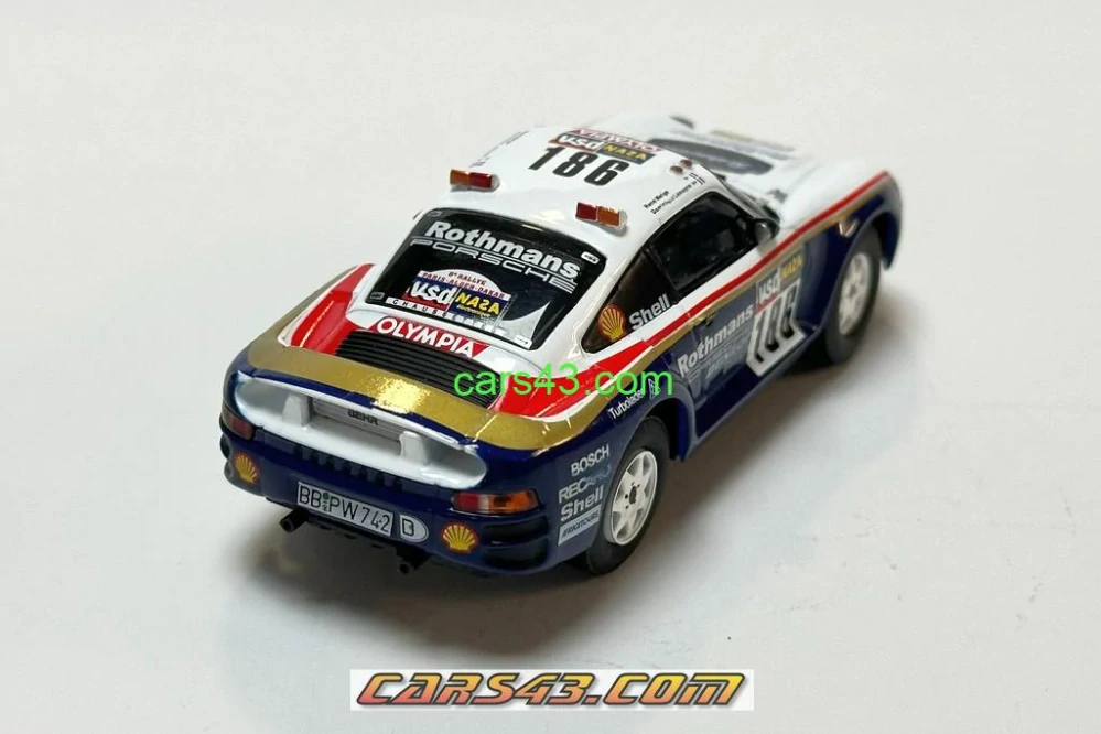 Doplňkový dekál Porsche Dakar 1986