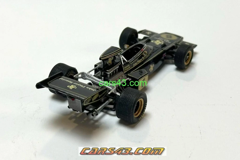 Doplňkový dekál tabákových reklam JPS Lotus 72D 1973