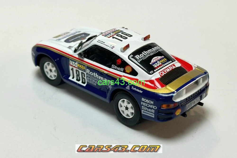 Doplňkový dekál Porsche Dakar 1986