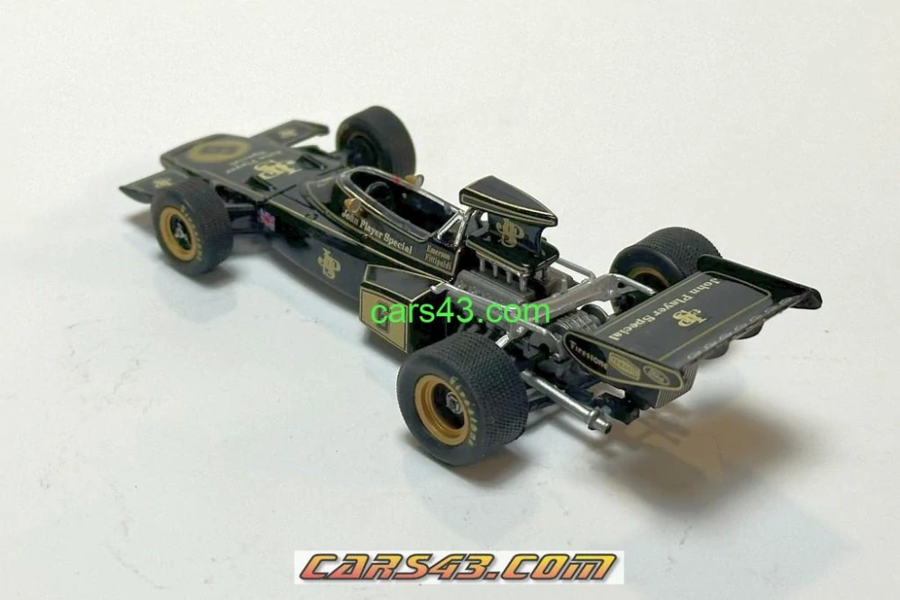 Doplňkový dekál tabákových reklam JPS Lotus 72D 1973