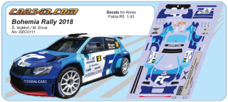 Bohemia Rally 2018 rally R5 