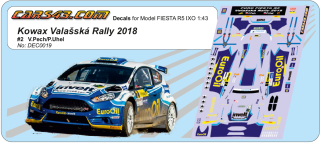 Valašská Rally 2018 rally R5
