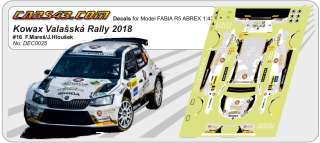Valašská Rally 2018 Fabia R5