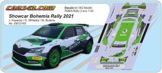 Fabia EVO Bohemia Rally Show car 2021
