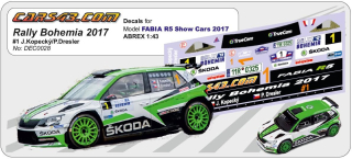 Bohemia Rally 2017 Fabia R5 