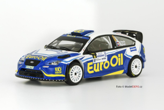 Ford Focus WRC Rally Bohemia 2020 s originálním podpisem posádky