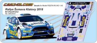 Rally Šumava 2018 rally R5