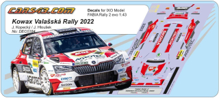 Fabia EVO KOWAX Valašská Rally 2022