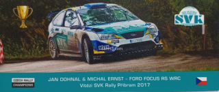 Ford Focus WRC Rally Příbram 2017- Limitovaná série 20 kusů