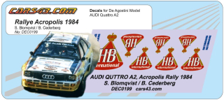Quattro A2 Rallye Acropolis 1984
