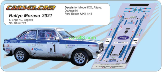 Escort MKII Historic Rally Morava 2021