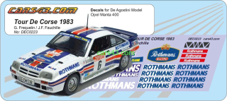 Manta Tour De Corse 1983