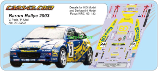 WRC Barum Rally 2003