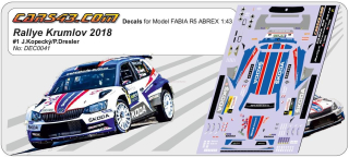 Rally Krumlov 2018 Fabia R5