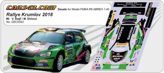 Rally Krumlov 2018 Fabia R5