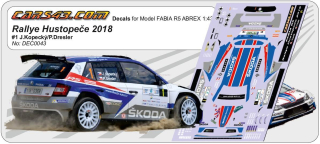 Rally Hustopeče 2018 Fabia R5