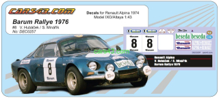 Alpina Barum Rallye 1976