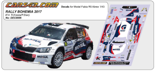 Bohemia Rally 2017 rally R5 