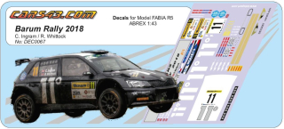 Barum Rally 2018 rally R5