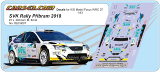 SVK Rally Příbram 2018